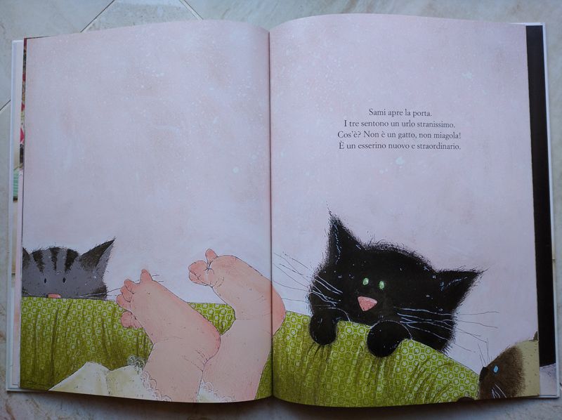 libri per bambini I tre gatti
