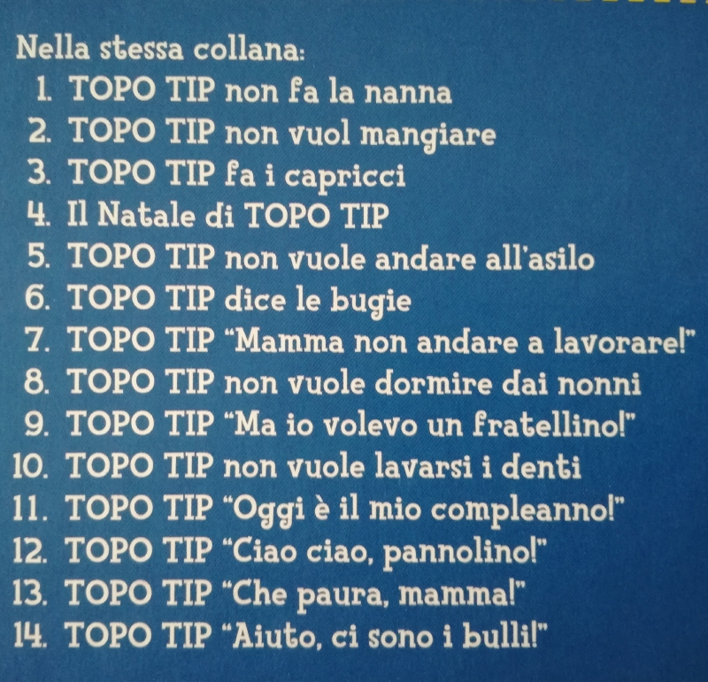 Topo Tip non vuole dormire dai nonni