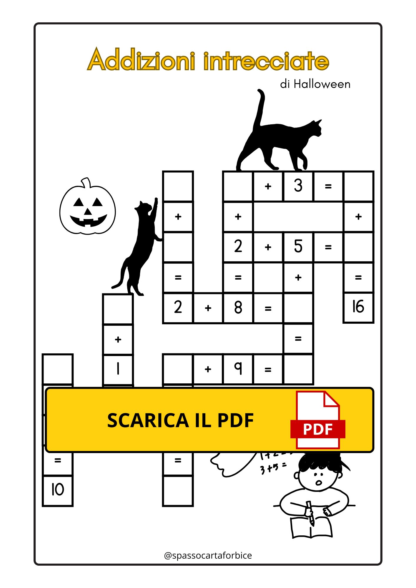 addizioni intrecciate halloween