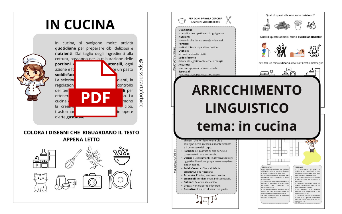 Comprensione del testo e lessico