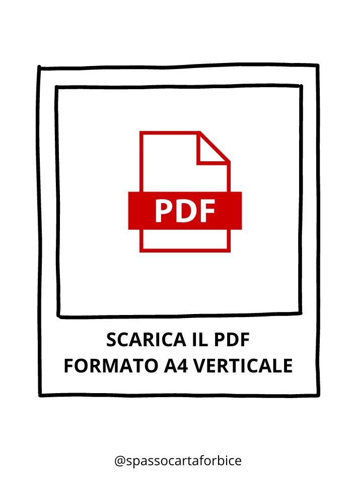 template polaroid verticale