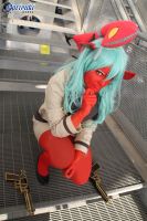 foto di Noriyuki Wakabayashi Scanty di Panty and Stocking with Garterbelt cosplay