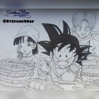 fan art dragonball dragon ball Stefano95sp