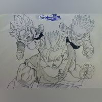 fan art dragonball dragon ball Stefano95sp