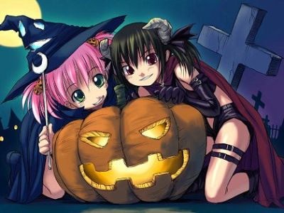 immagini di anime e manga di halloween