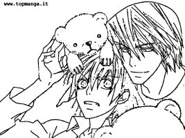 immagine da colorare Junjou Romantica